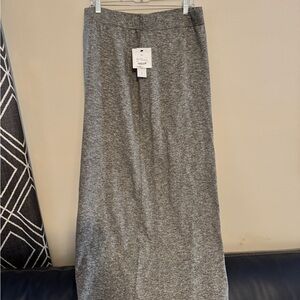 Liz Claiborne Heather Gray Maxi Skirt